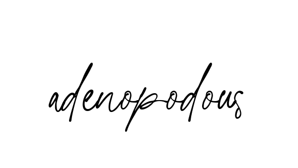 Adenopodous signature