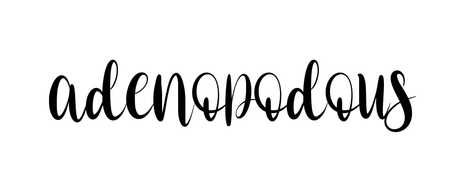 Adenopodous signature