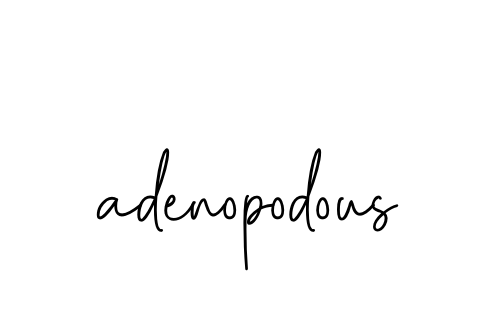 Adenopodous signature