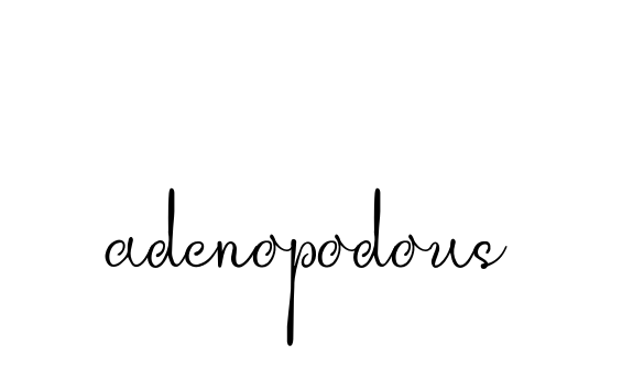 Adenopodous signature