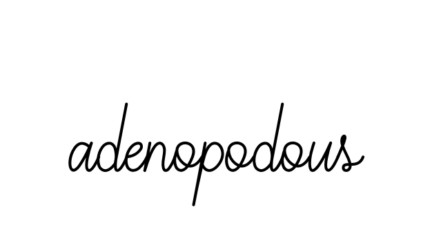 Adenopodous signature
