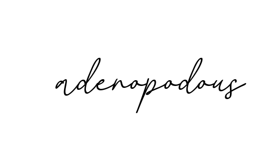 Adenopodous signature