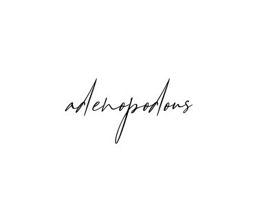 Adenopodous signature