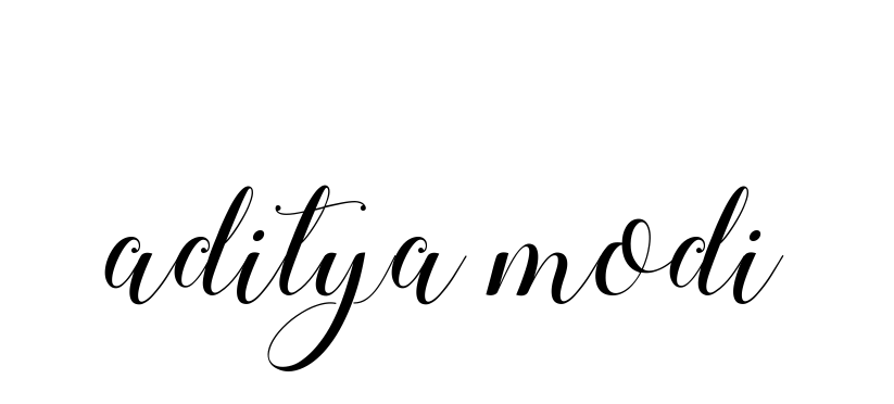 Handwritten Signature for Aditya-modi - Style 144 Online