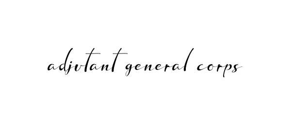 Handwritten Signature for Adjutant-general-corps - Style 132 Online