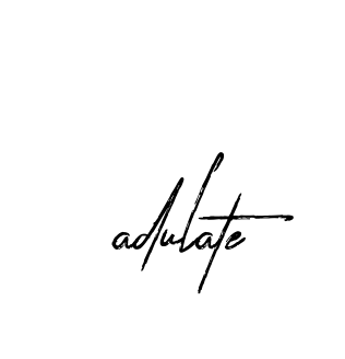 Adulate signature