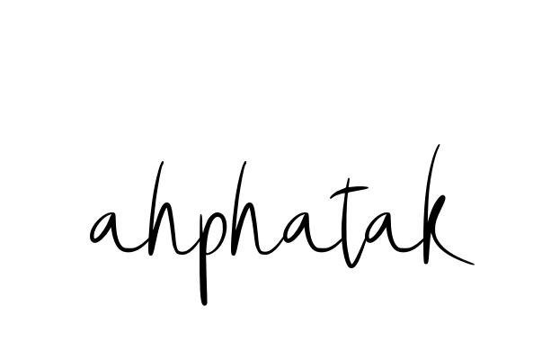 Ahphatak signature
