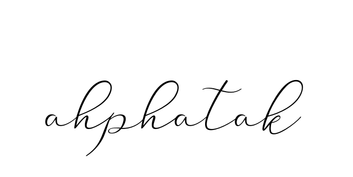 Ahphatak signature