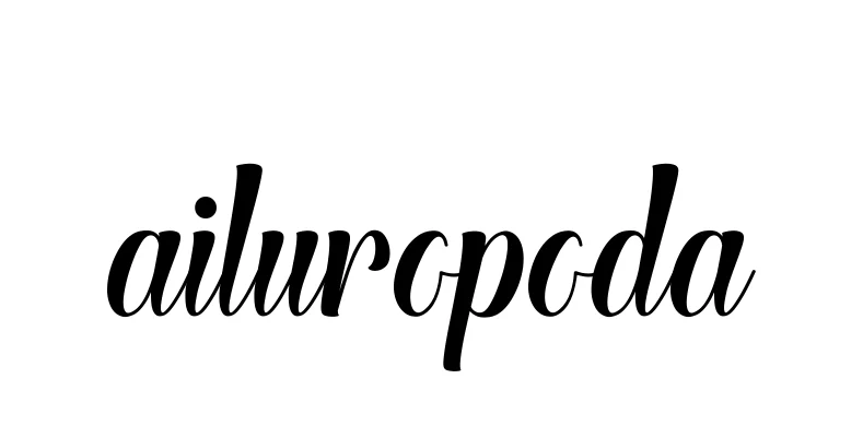 Handwritten Signature for Ailuropoda - Style 148 Online
