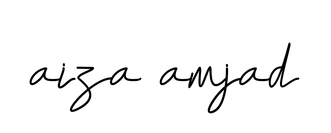 Handwritten Signature for Aiza-amjad - Style 155 Online