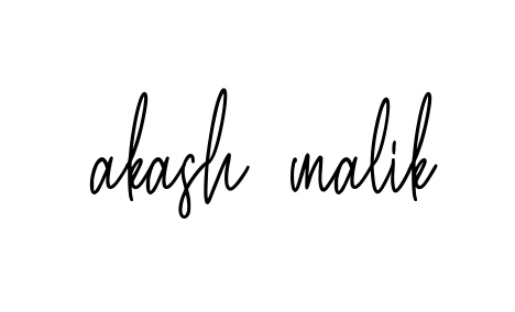 Akash-malik signature