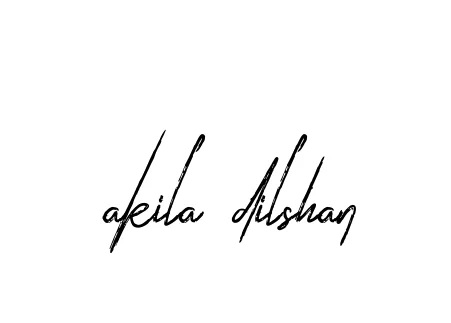 Handwritten Signature for Akila-dilshan - Style 133 Online