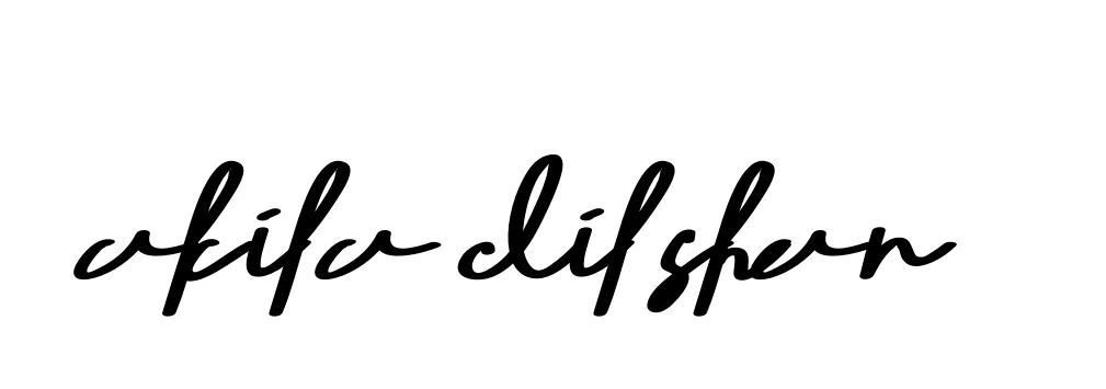 Handwritten Signature for Akila-dilshan - Style 135 Online