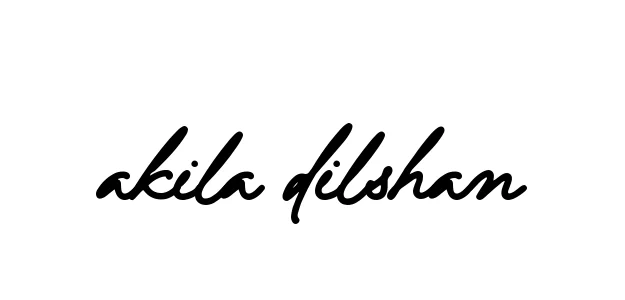 Handwritten Signature for Akila-dilshan - Style 137 Online
