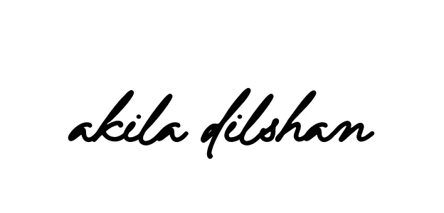 Handwritten Signature for Akila-dilshan - Style 138 Online