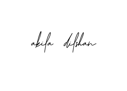 Handwritten Signature for Akila-dilshan - Style 139 Online