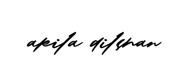 Handwritten Signature for Akila-dilshan - Style 140 Online