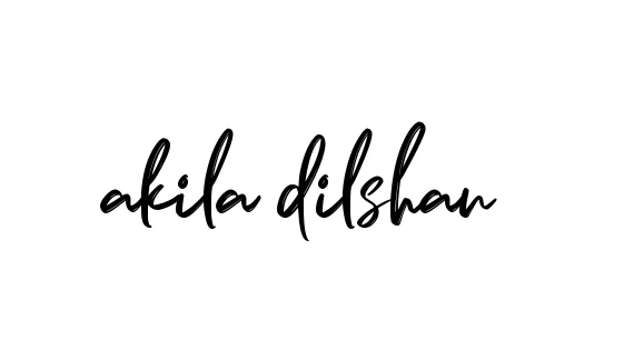 Handwritten Signature for Akila-dilshan - Style 141 Online