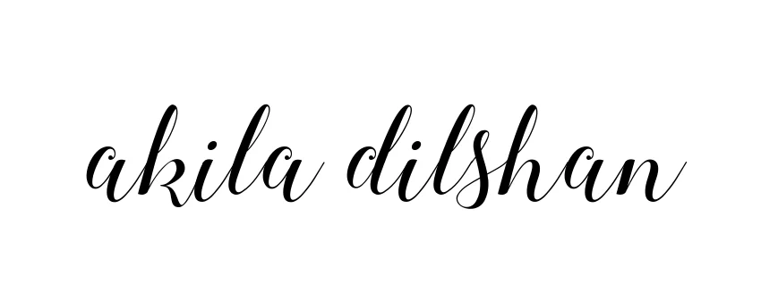 Handwritten Signature for Akila-dilshan - Style 144 Online