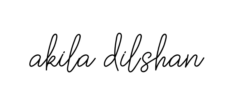 Handwritten Signature for Akila-dilshan - Style 145 Online