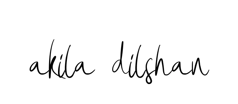 Handwritten Signature for Akila-dilshan - Style 146 Online