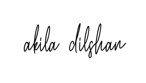 Handwritten Signature for Akila-dilshan - Style 154 Online