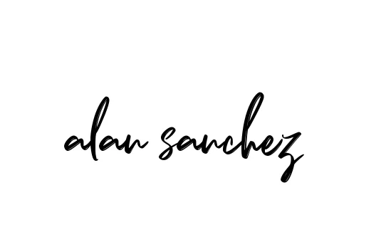 Handwritten Signature for Alan-sanchez - Style 141 Online
