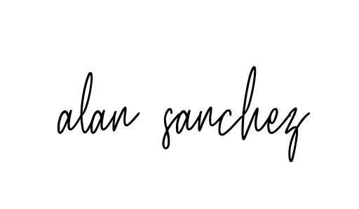 Handwritten Signature for Alan-sanchez - Style 154 Online