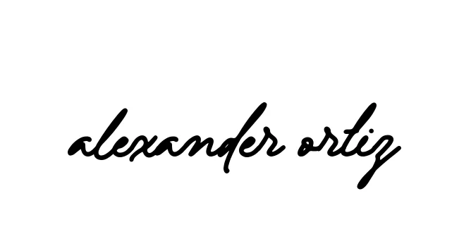 Handwritten Signature for Alexander-ortiz - Style 137 Online