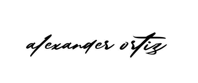 Handwritten Signature for Alexander-ortiz - Style 140 Online