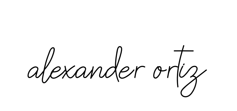 Handwritten Signature for Alexander-ortiz - Style 145 Online