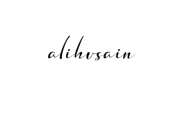 Alihusain signature