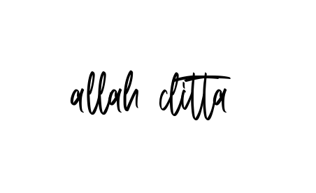 Handwritten Signature for Allah-ditta- - Style 143 Online