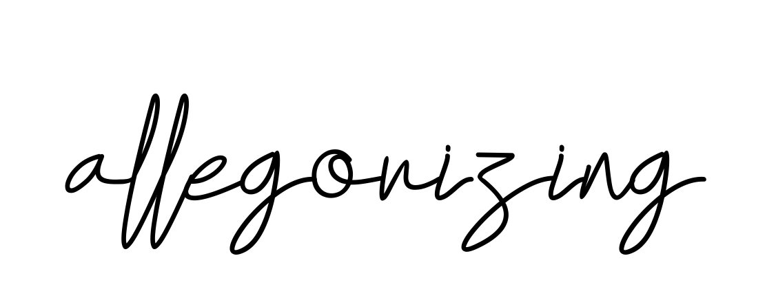 Handwritten Signature for Allegorizing - Style 155 Online