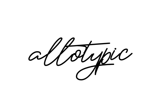 Handwritten Signature for Allotypic - Style 150 Online