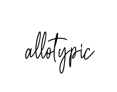Handwritten Signature for Allotypic - Style 154 Online