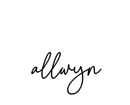 Allwyn signature