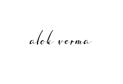 Handwritten Signature for Alok-verma- - Style 132 Online