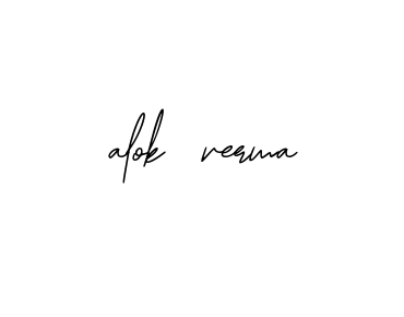 Handwritten Signature for Alok-verma- - Style 139 Online