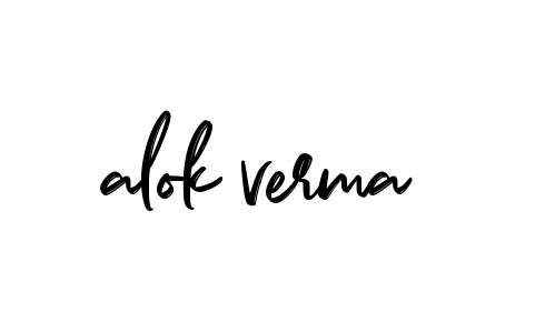 Handwritten Signature for Alok-verma- - Style 141 Online