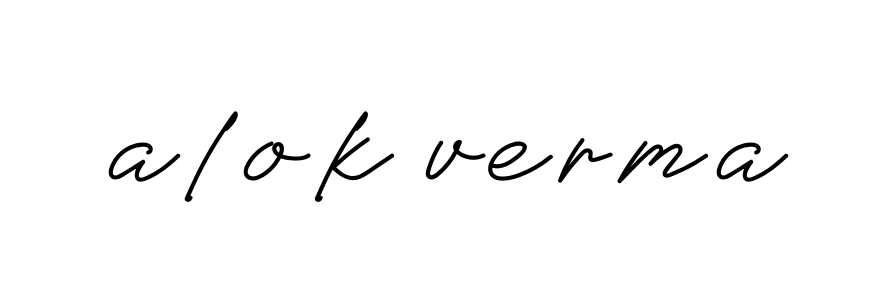 Handwritten Signature for Alok-verma- - Style 152 Online