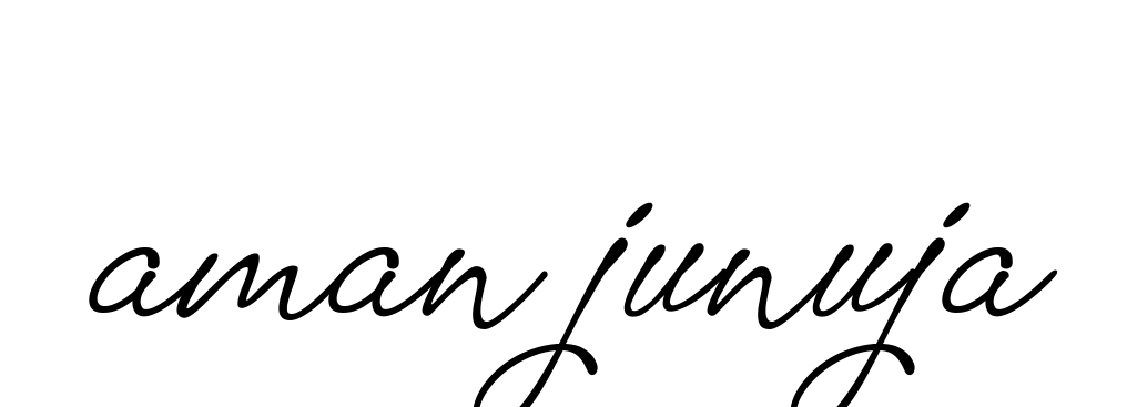 Handwritten Signature for Aman-junuja - Style 151 Online