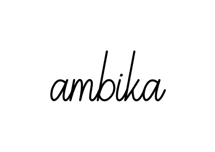 Ambika- signature