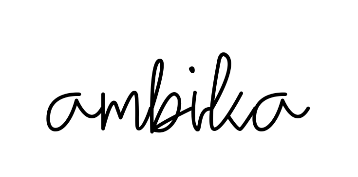 Ambika- signature