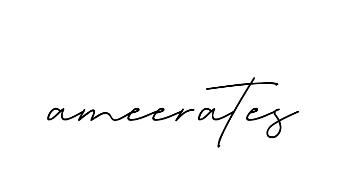 Ameerates signature