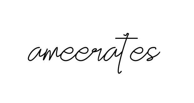 Ameerates signature