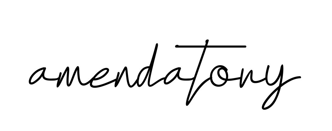 Amendatory signature