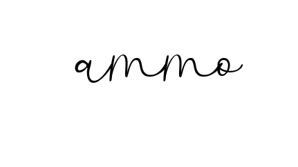 Handwritten Signature for Ammo - Style 147 Online