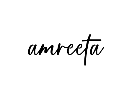 Handwritten Signature for Amreeta - Style 142 Online