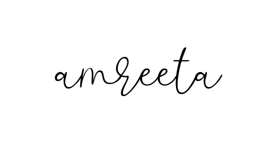 Handwritten Signature for Amreeta - Style 147 Online